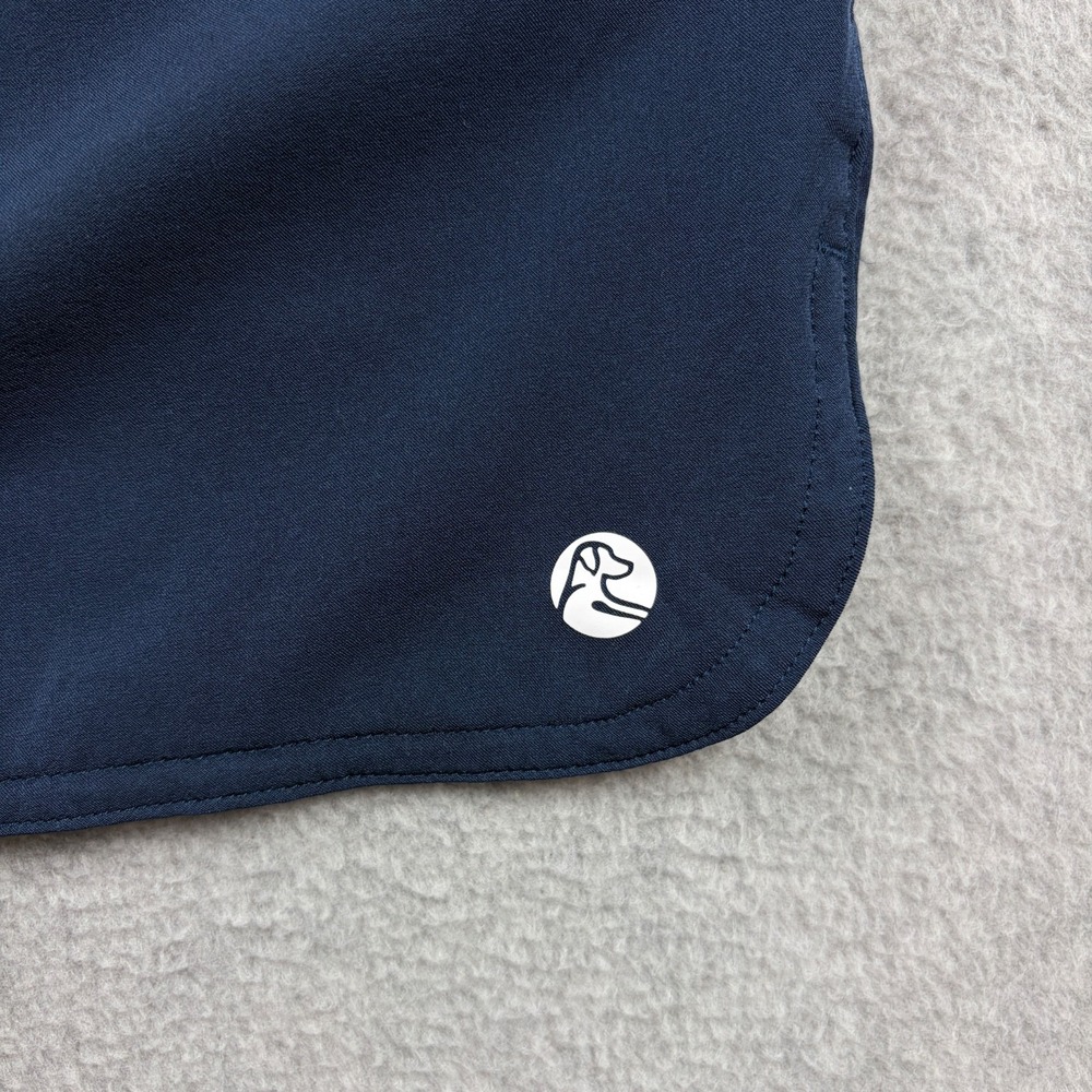 Rhoback Grit Gym Shorts Mens XL Blue Athletic Performance Stretch Golf Lined 7" - Picture 2 of 9